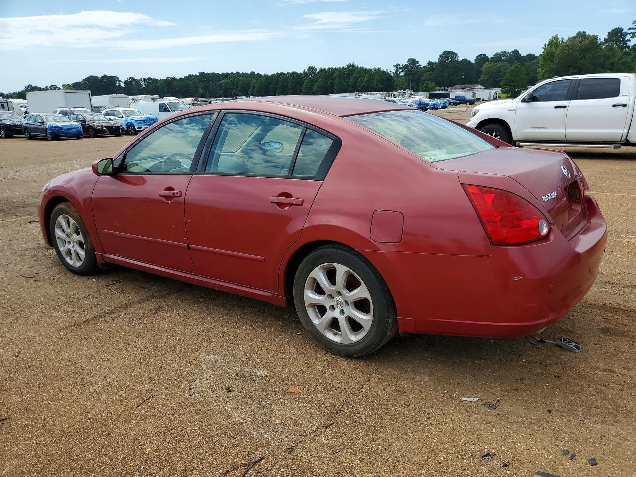 2007 Nissan Maxima Se/sl Темно-бордовый vin: 1N4BA41E17C856588