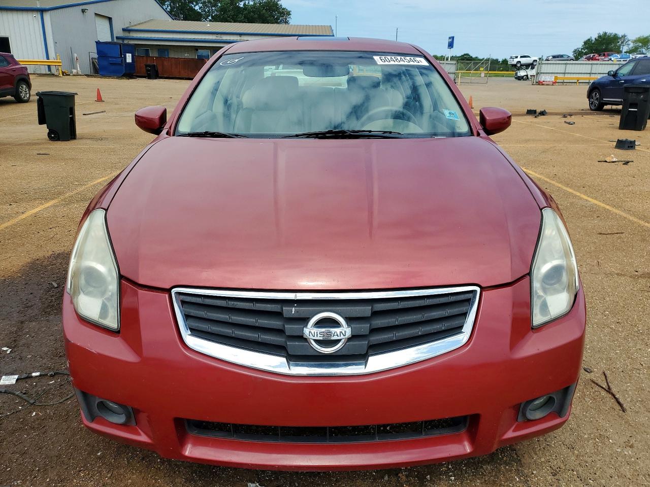 2007 Nissan Maxima Se/sl Темно-бордовый vin: 1N4BA41E17C856588