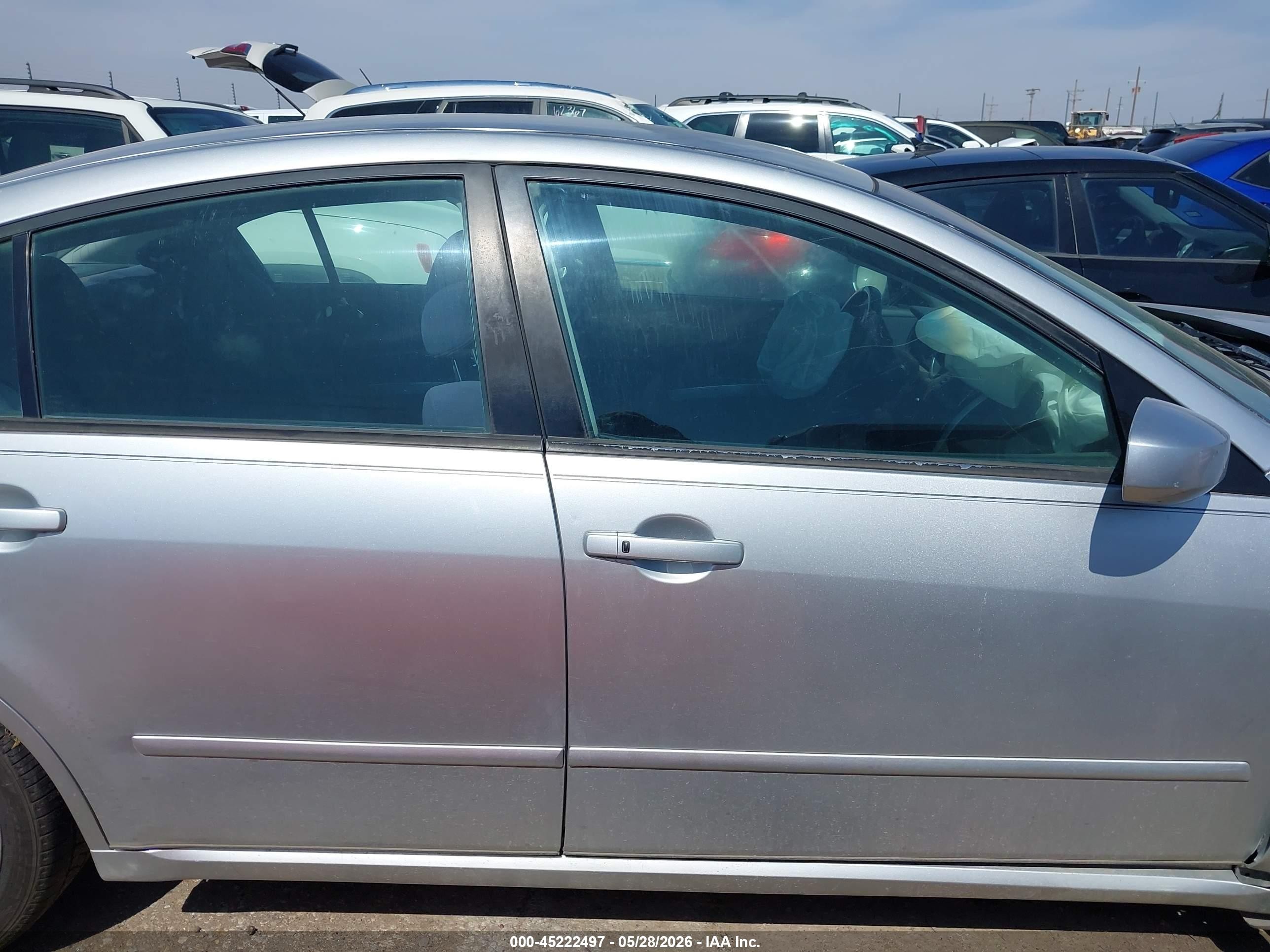 2008 Nissan Maxima 3.5 Se Silver vin: 1N4BA41E18C802953