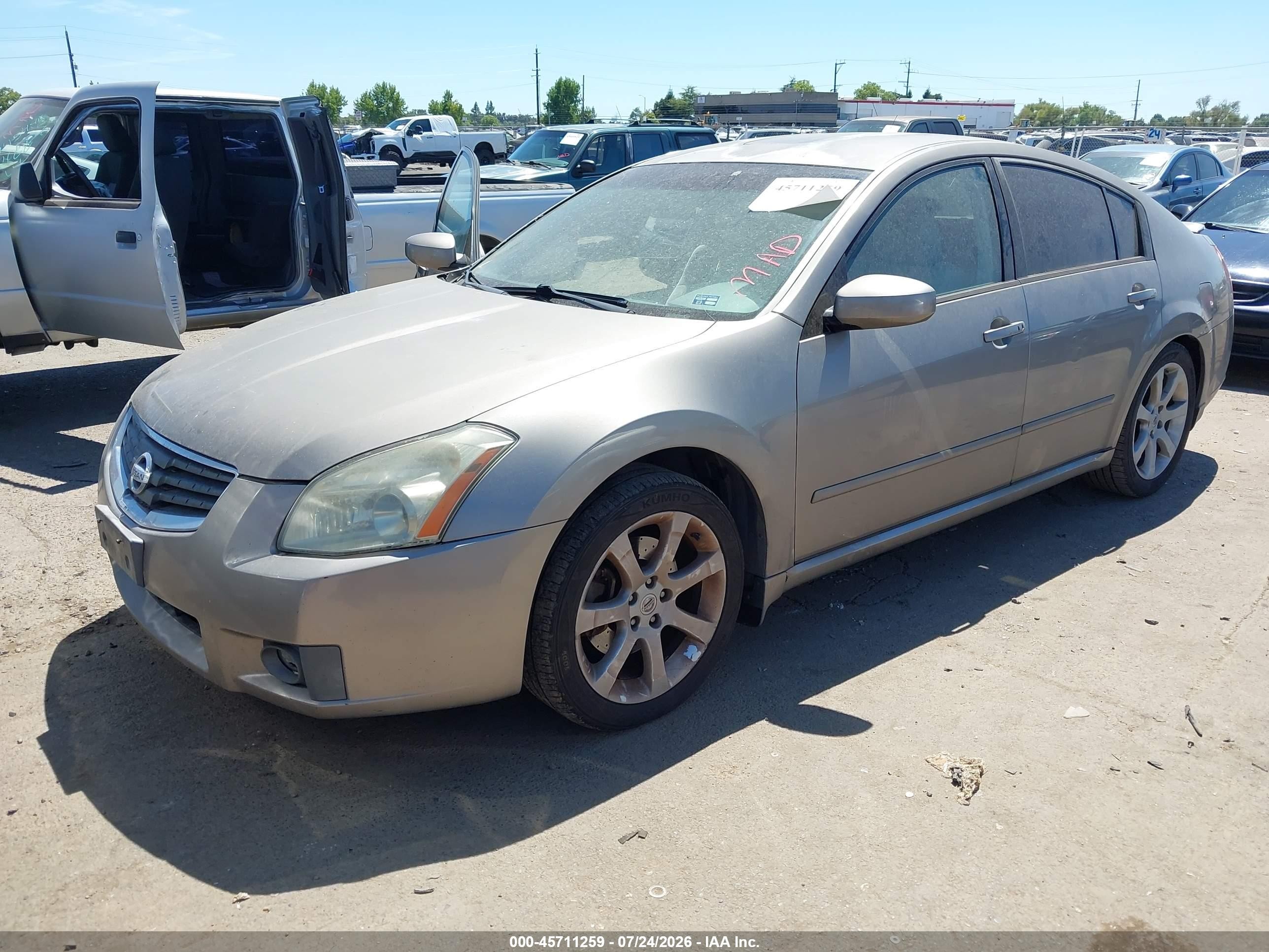 2008 Nissan Maxima 3.5 Se Gold vin: 1N4BA41E18C803763