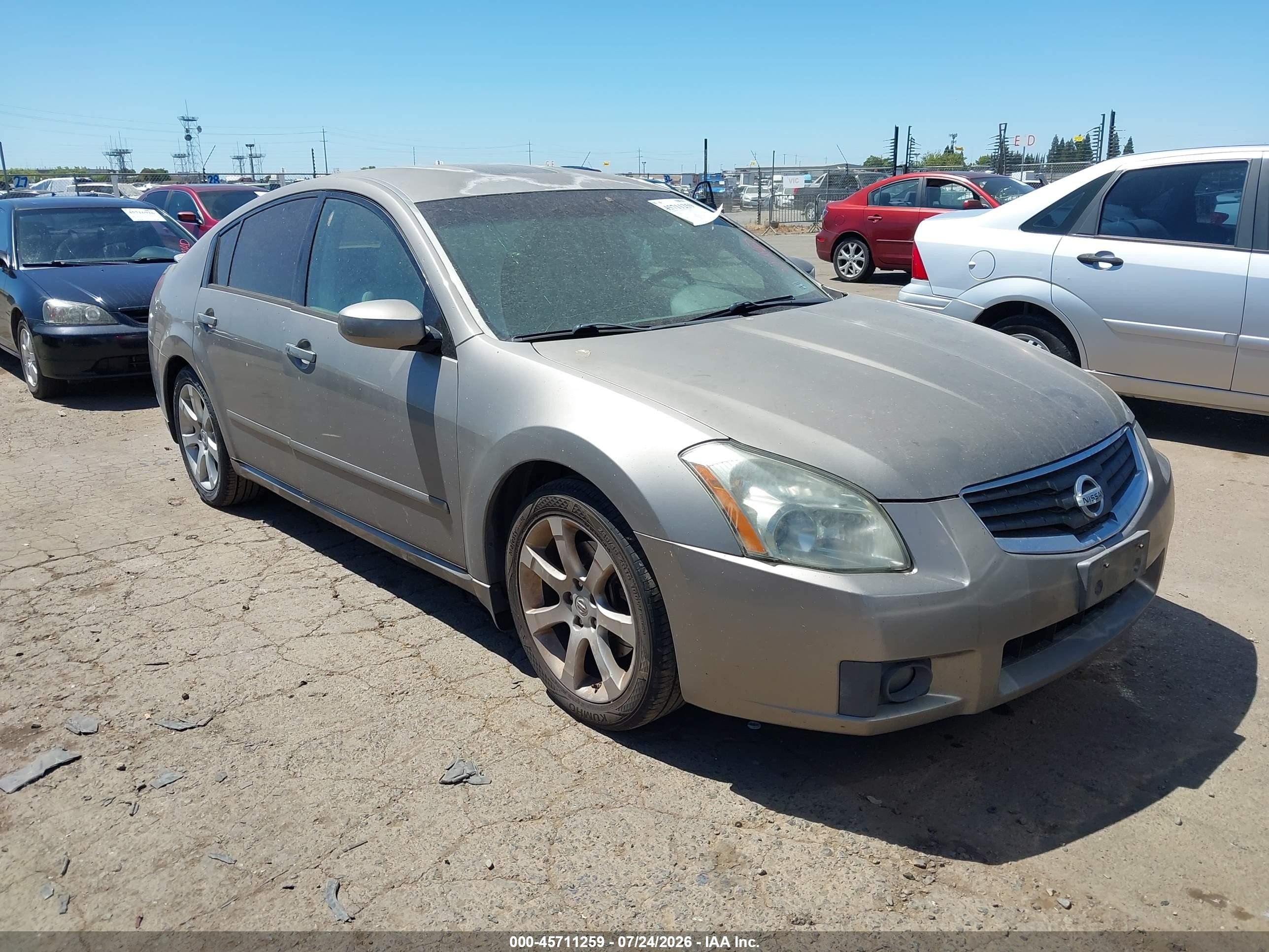 2008 Nissan Maxima 3.5 Se Gold vin: 1N4BA41E18C803763