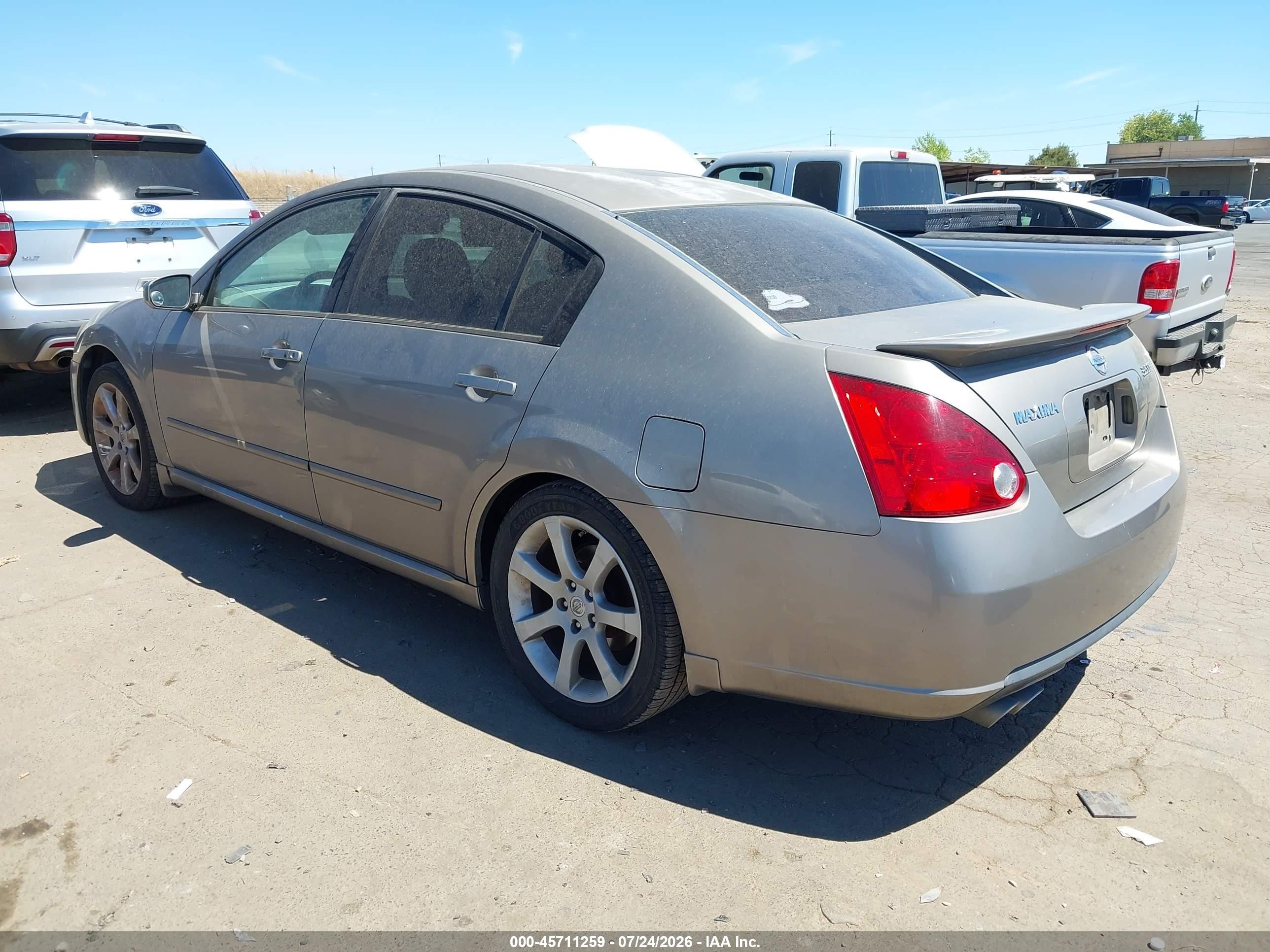 2008 Nissan Maxima 3.5 Se Gold vin: 1N4BA41E18C803763