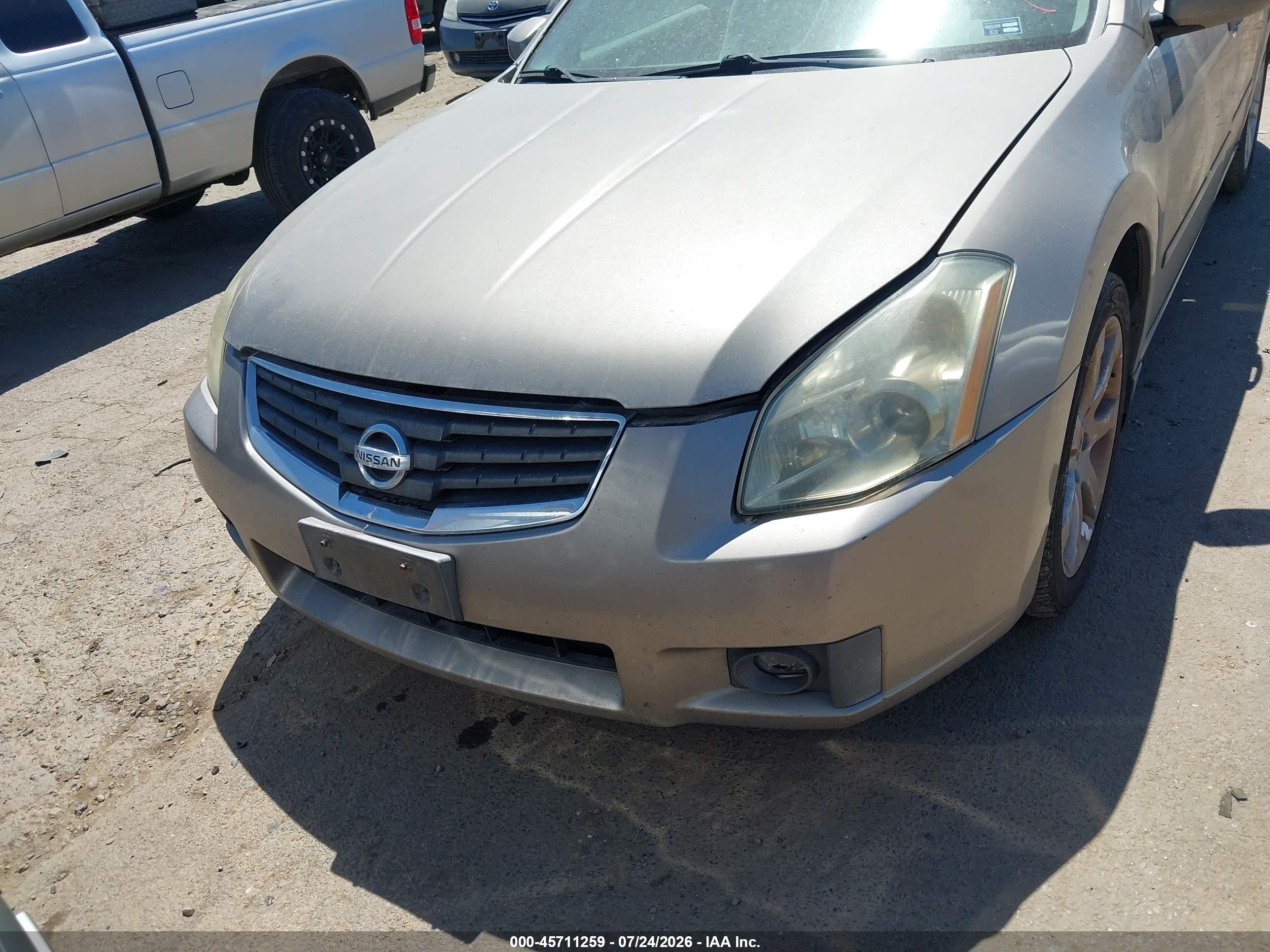 2008 Nissan Maxima 3.5 Se Gold vin: 1N4BA41E18C803763