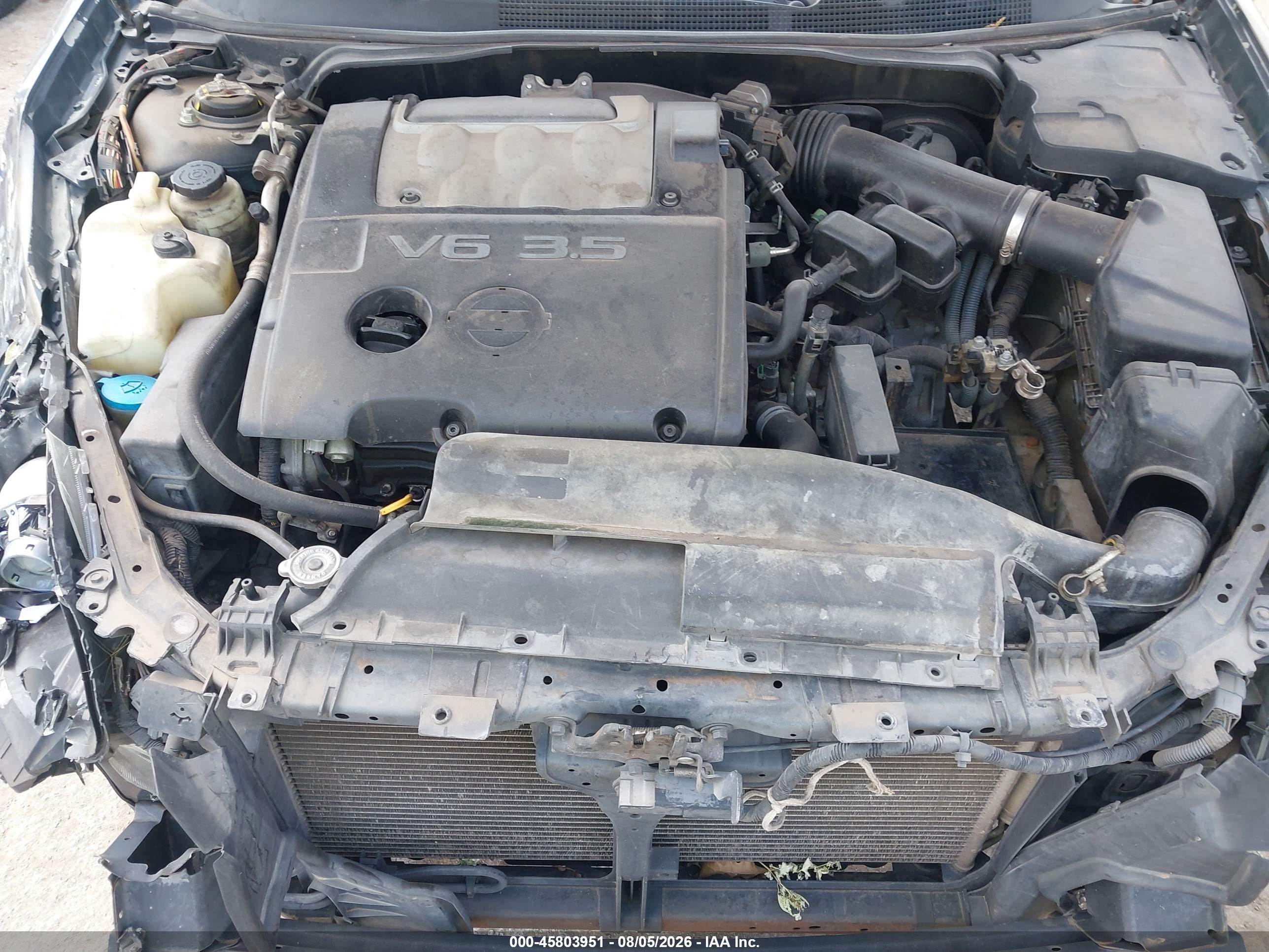 2008 Nissan Maxima 3.5 Se Серый vin: 1N4BA41E18C824645
