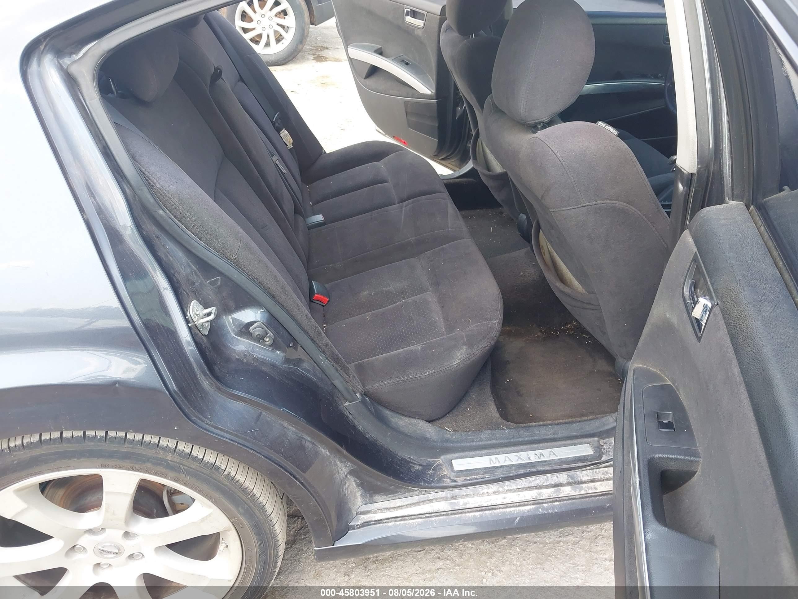 2008 Nissan Maxima 3.5 Se Серый vin: 1N4BA41E18C824645