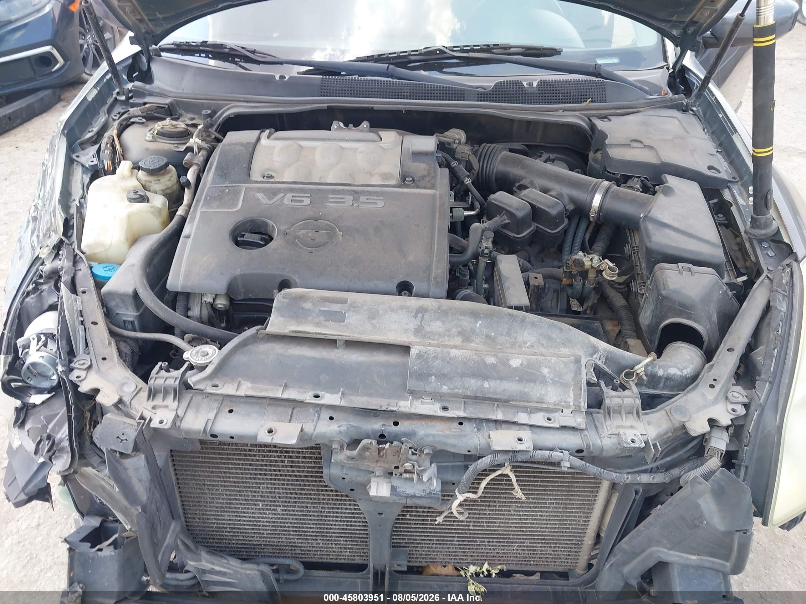 2008 Nissan Maxima 3.5 Se Серый vin: 1N4BA41E18C824645