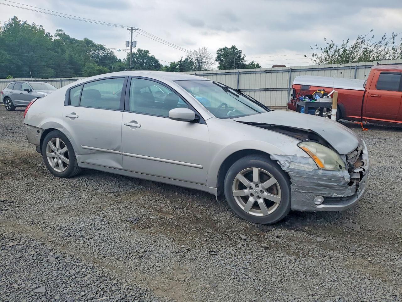 2004 Nissan Maxima 3.5 Se Silver vin: 1N4BA41E24C887151