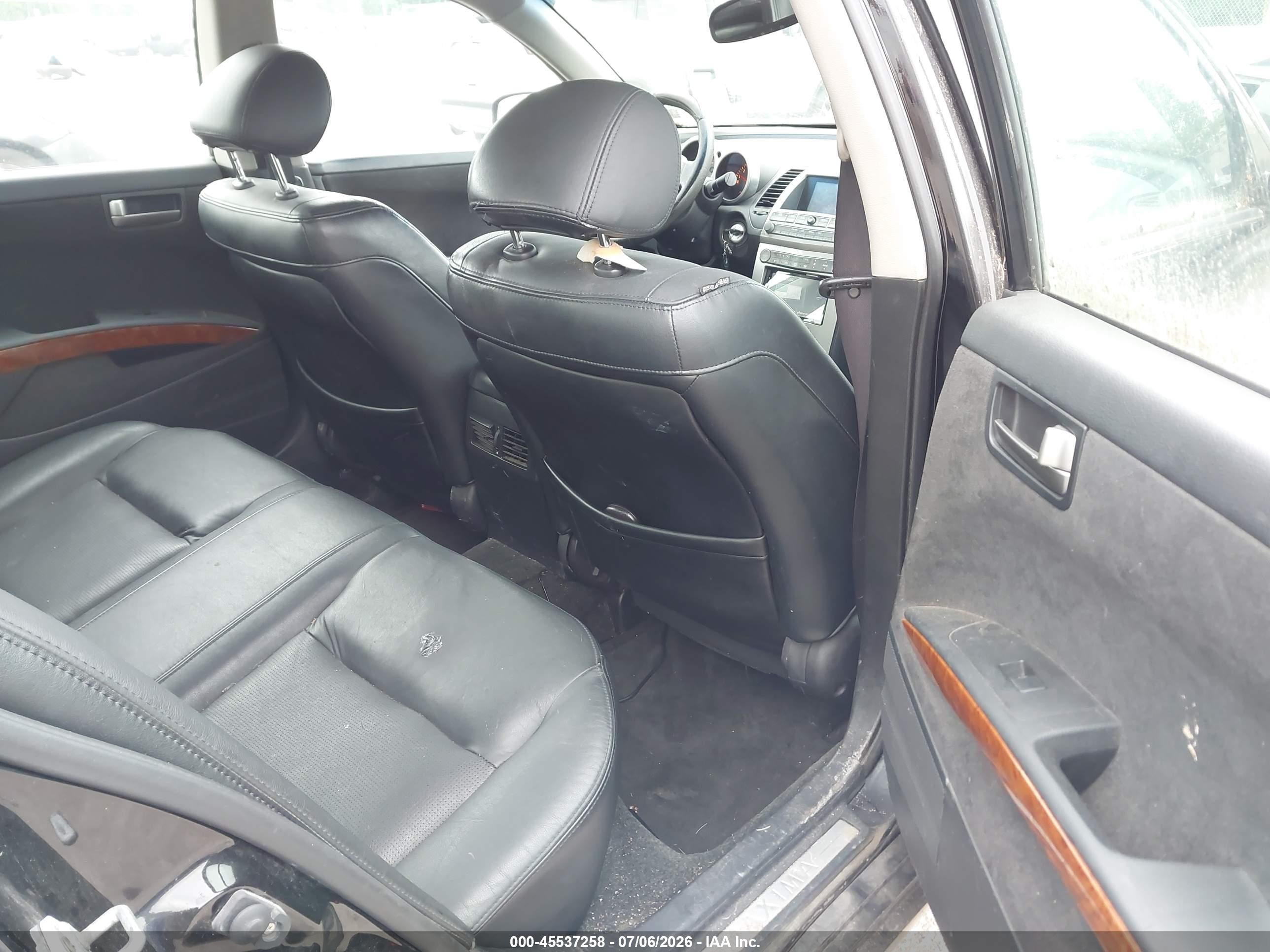 2004 Nissan Maxima 3.5 Sl Black vin: 1N4BA41E24C912789