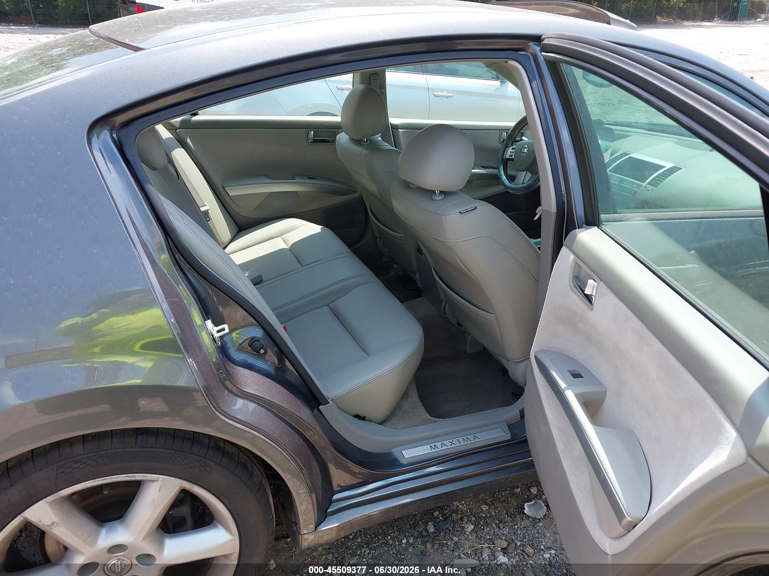 2005 Nissan Maxima 3.5 Se Gray vin: 1N4BA41E25C850361