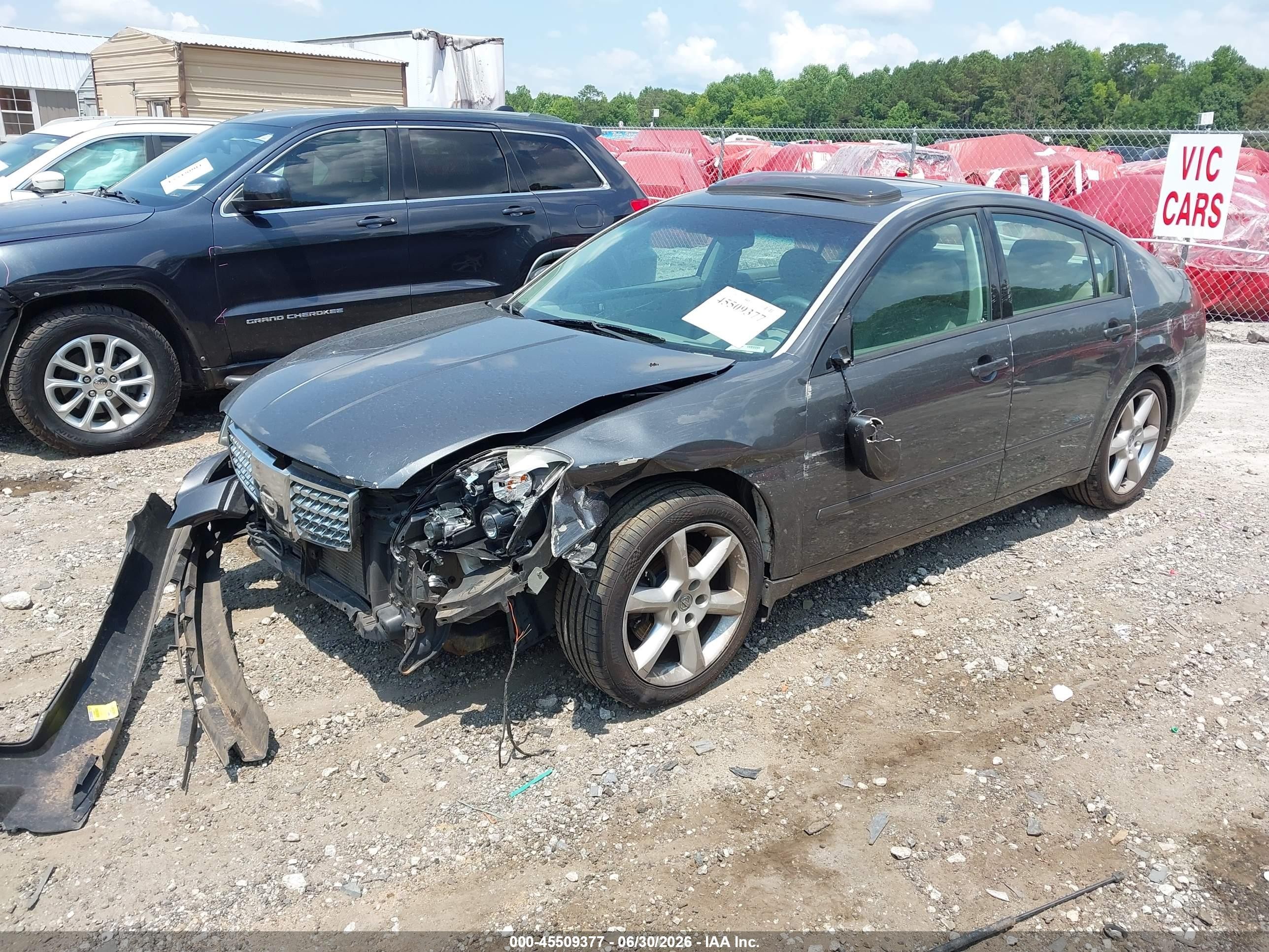 2005 Nissan Maxima 3.5 Se Gray vin: 1N4BA41E25C850361