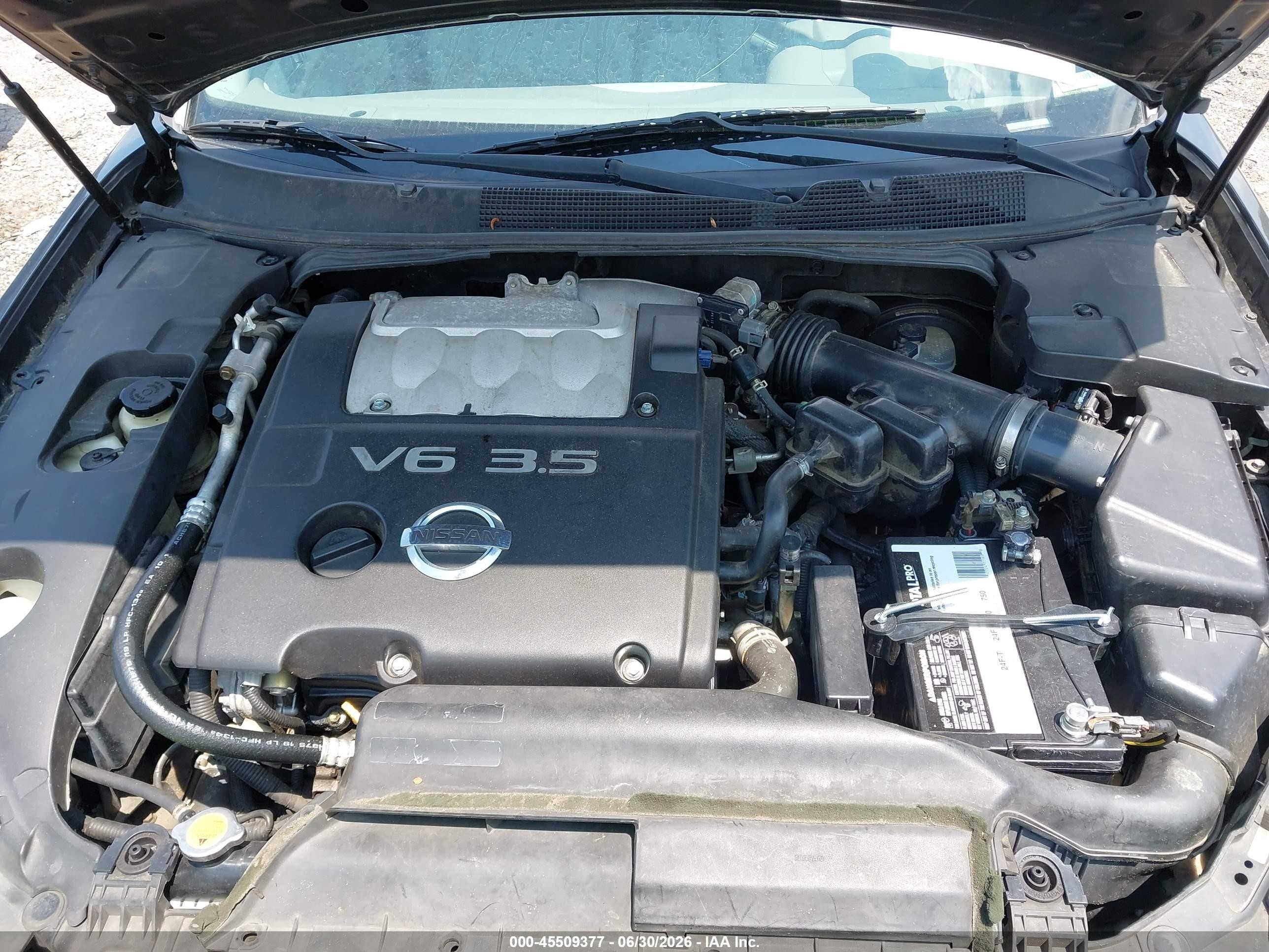 2005 Nissan Maxima 3.5 Se Gray vin: 1N4BA41E25C850361