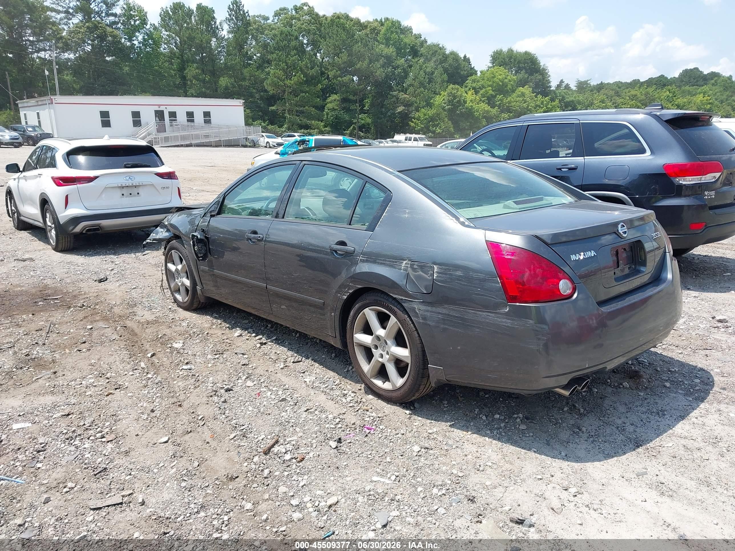 2005 Nissan Maxima 3.5 Se Gray vin: 1N4BA41E25C850361