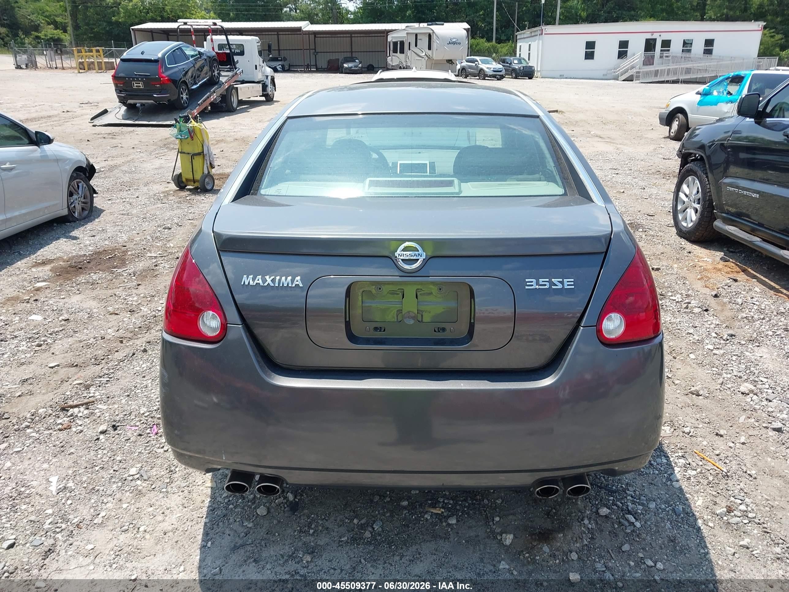 2005 Nissan Maxima 3.5 Se Gray vin: 1N4BA41E25C850361