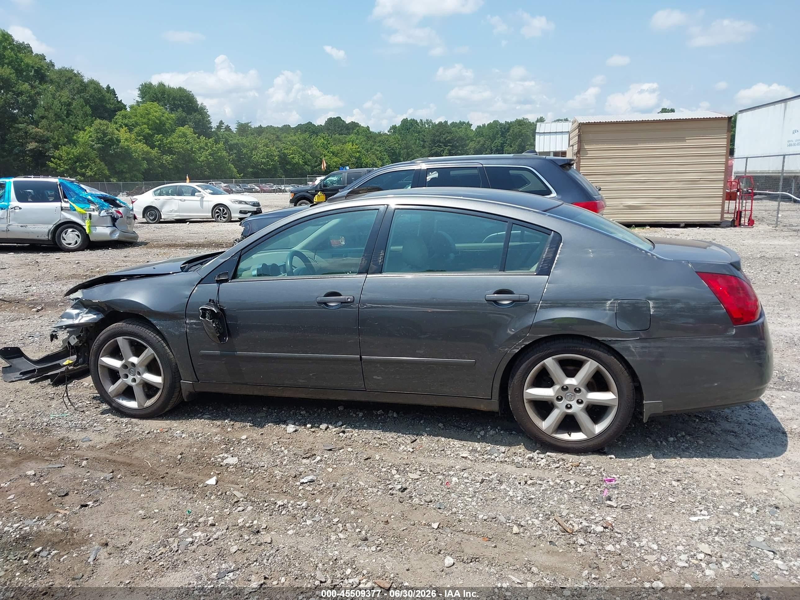 2005 Nissan Maxima 3.5 Se Gray vin: 1N4BA41E25C850361