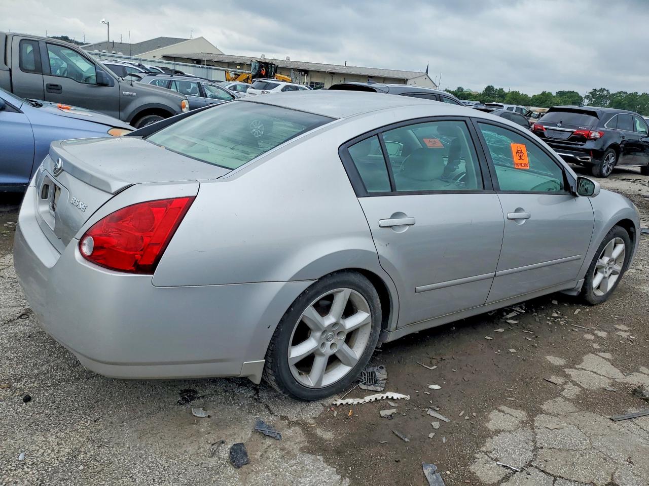 2005 Nissan Maxima 3.5 Se Silver vin: 1N4BA41E25C857424