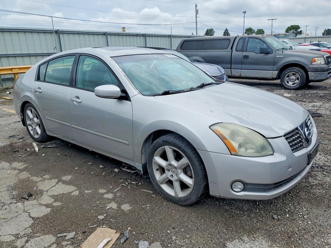 2005 Nissan Maxima 3.5 Se Silver vin: 1N4BA41E25C857424