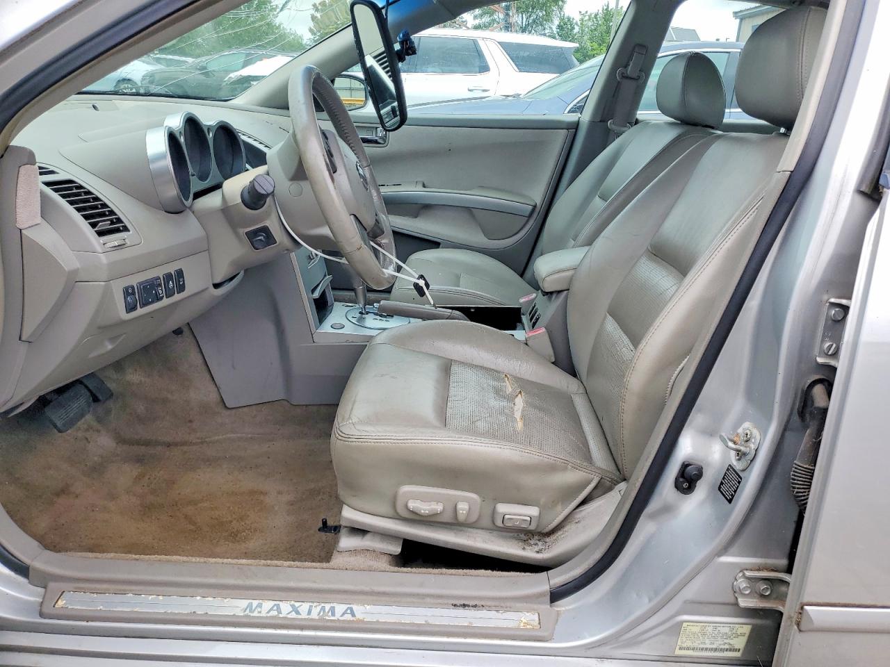 2005 Nissan Maxima 3.5 Se Silver vin: 1N4BA41E25C857424