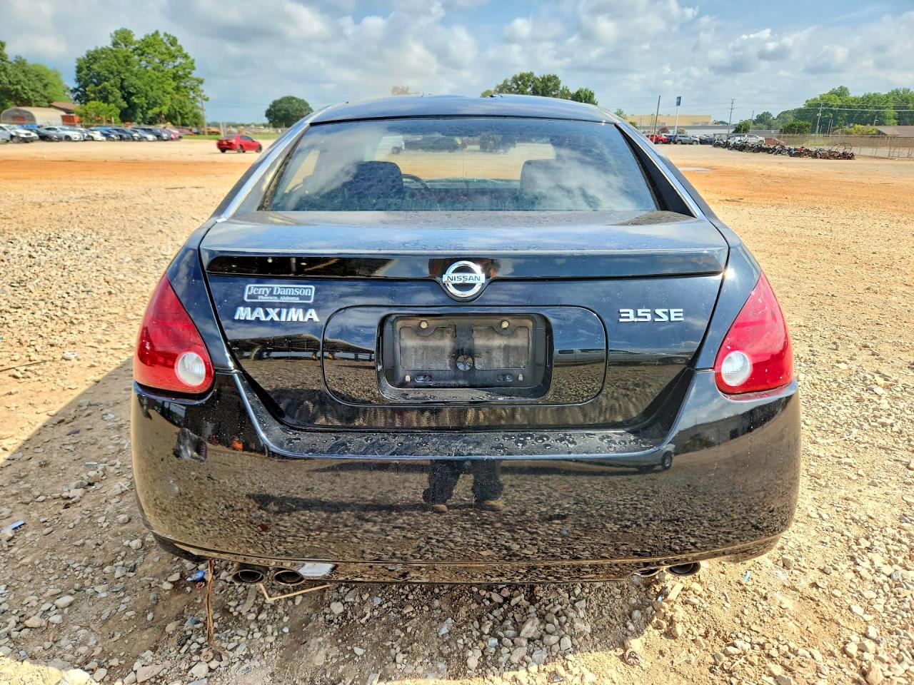 2006 Nissan Maxima 3.5 Se Черный vin: 1N4BA41E26C824778