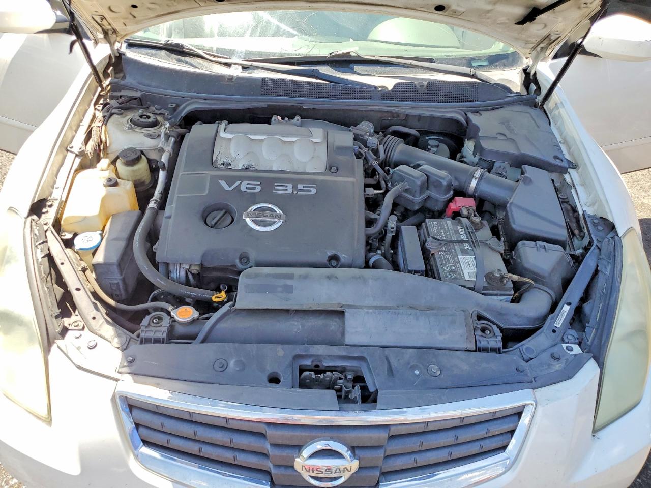 2007 Nissan Maxima 3.5 Se White vin: 1N4BA41E27C822952