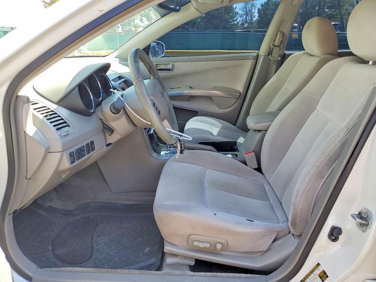 2007 Nissan Maxima 3.5 Se White vin: 1N4BA41E27C822952
