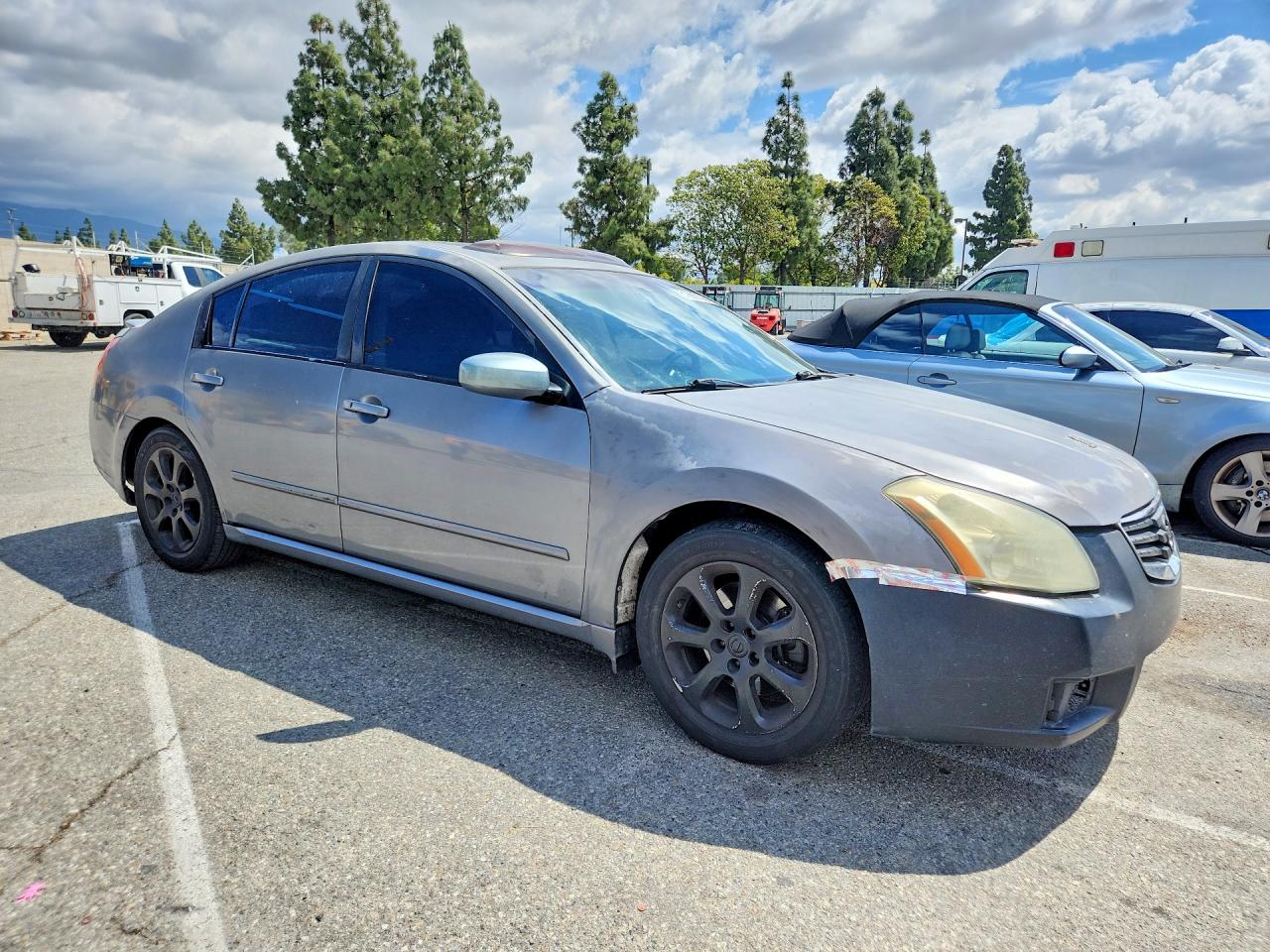 2007 Nissan Maxima Gray vin: 1N4BA41E27C843784