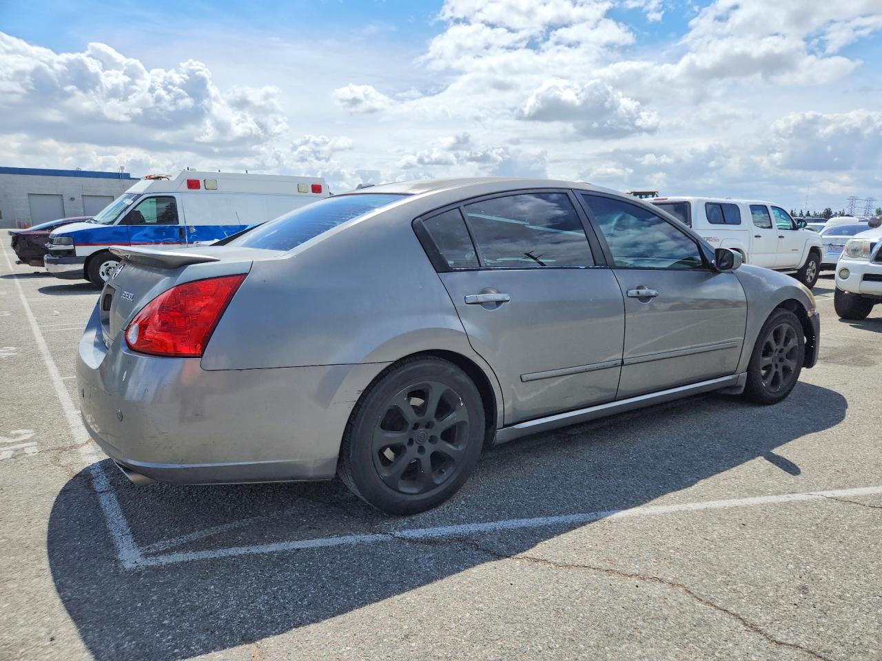 2007 Nissan Maxima Gray vin: 1N4BA41E27C843784