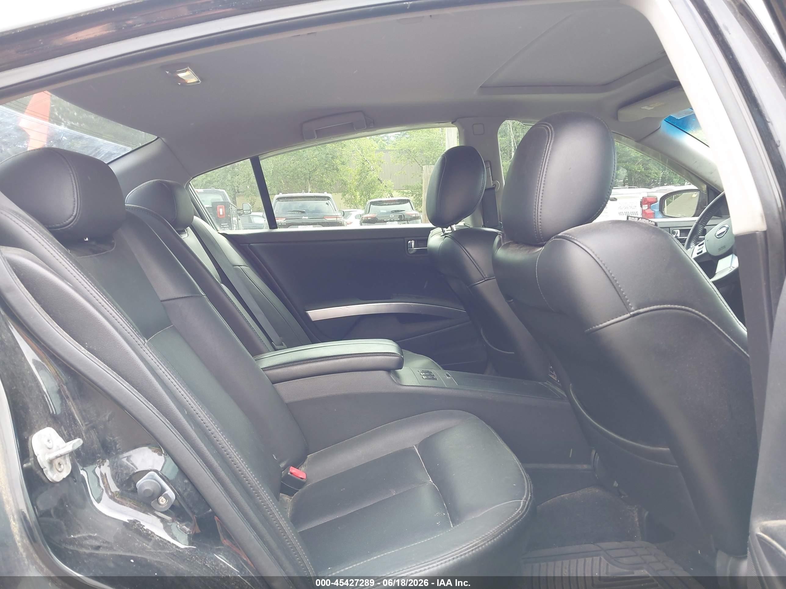 2007 Nissan Maxima 3.5 Se Black vin: 1N4BA41E27C845969