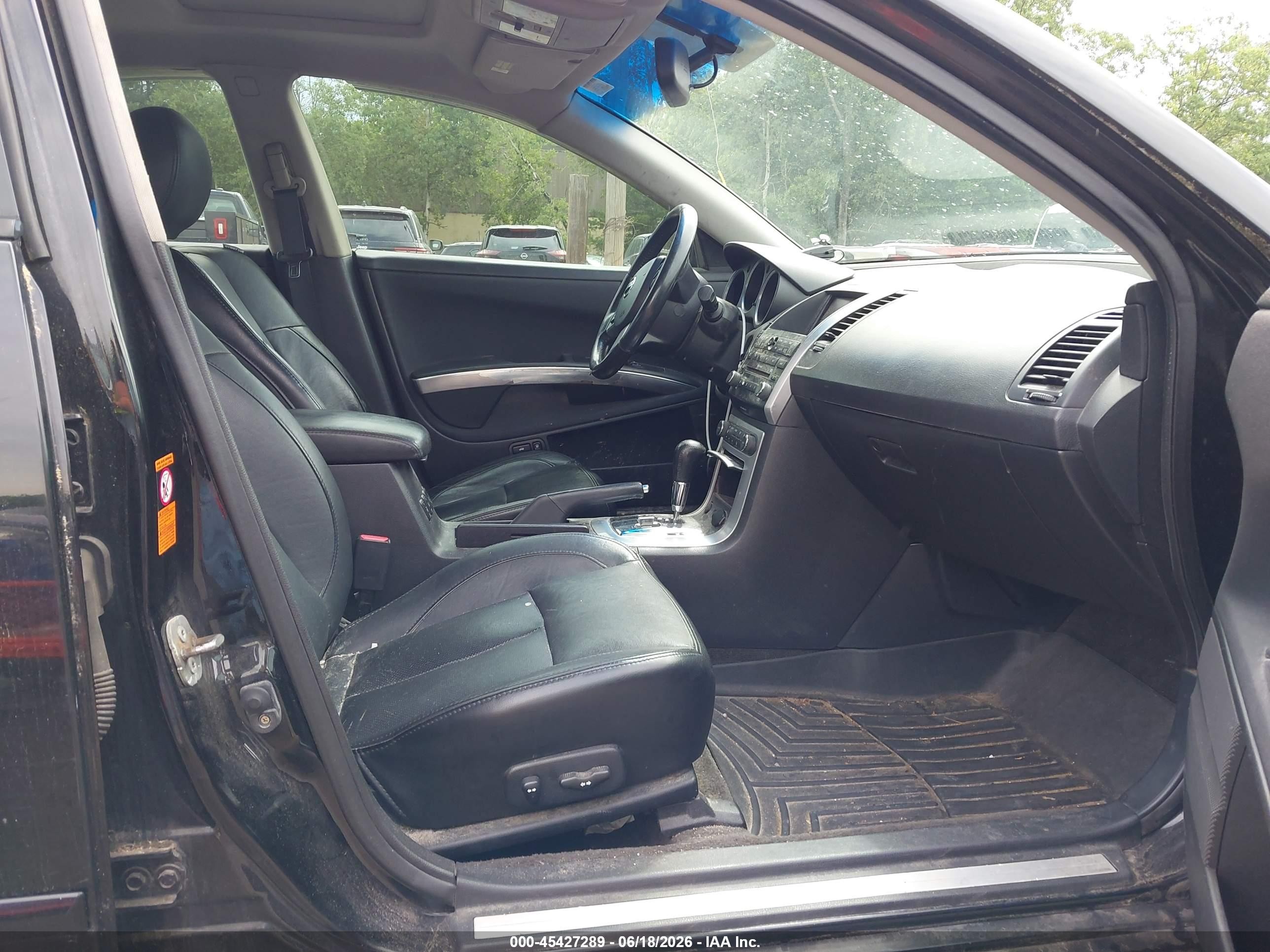 2007 Nissan Maxima 3.5 Se Black vin: 1N4BA41E27C845969