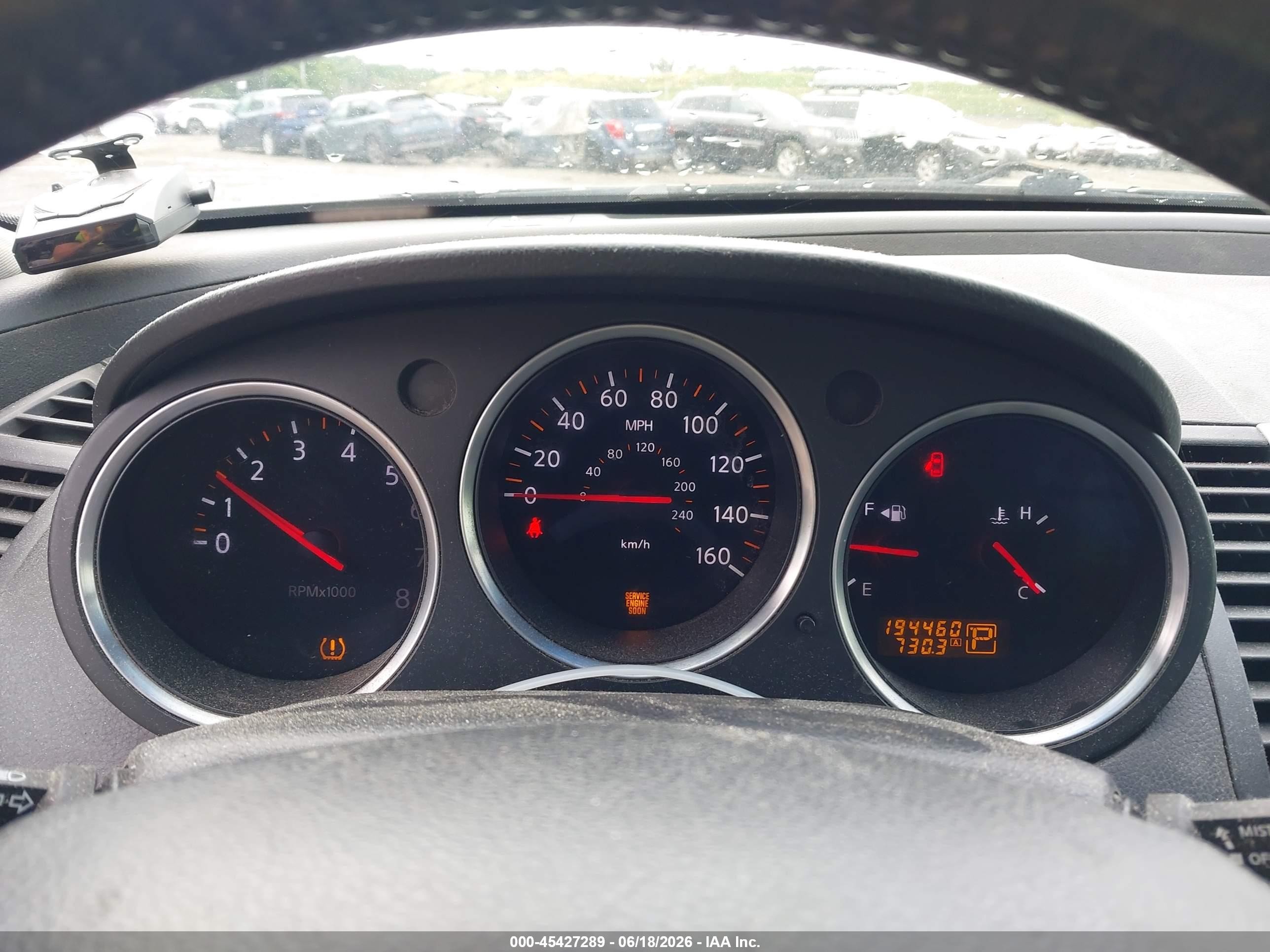 2007 Nissan Maxima 3.5 Se Black vin: 1N4BA41E27C845969