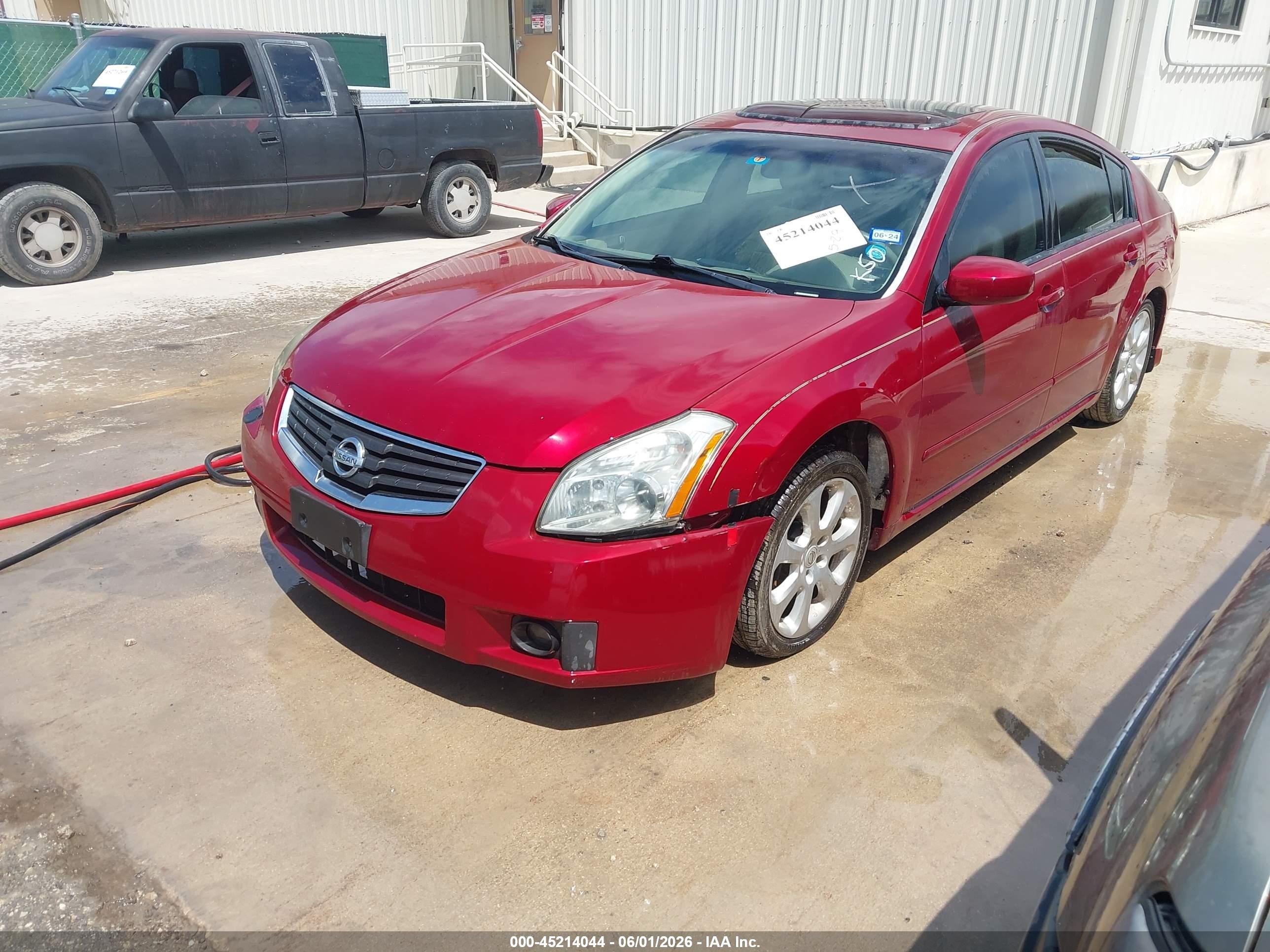2007 Nissan Maxima 3.5 Sl Темно-бордовый vin: 1N4BA41E27C861377