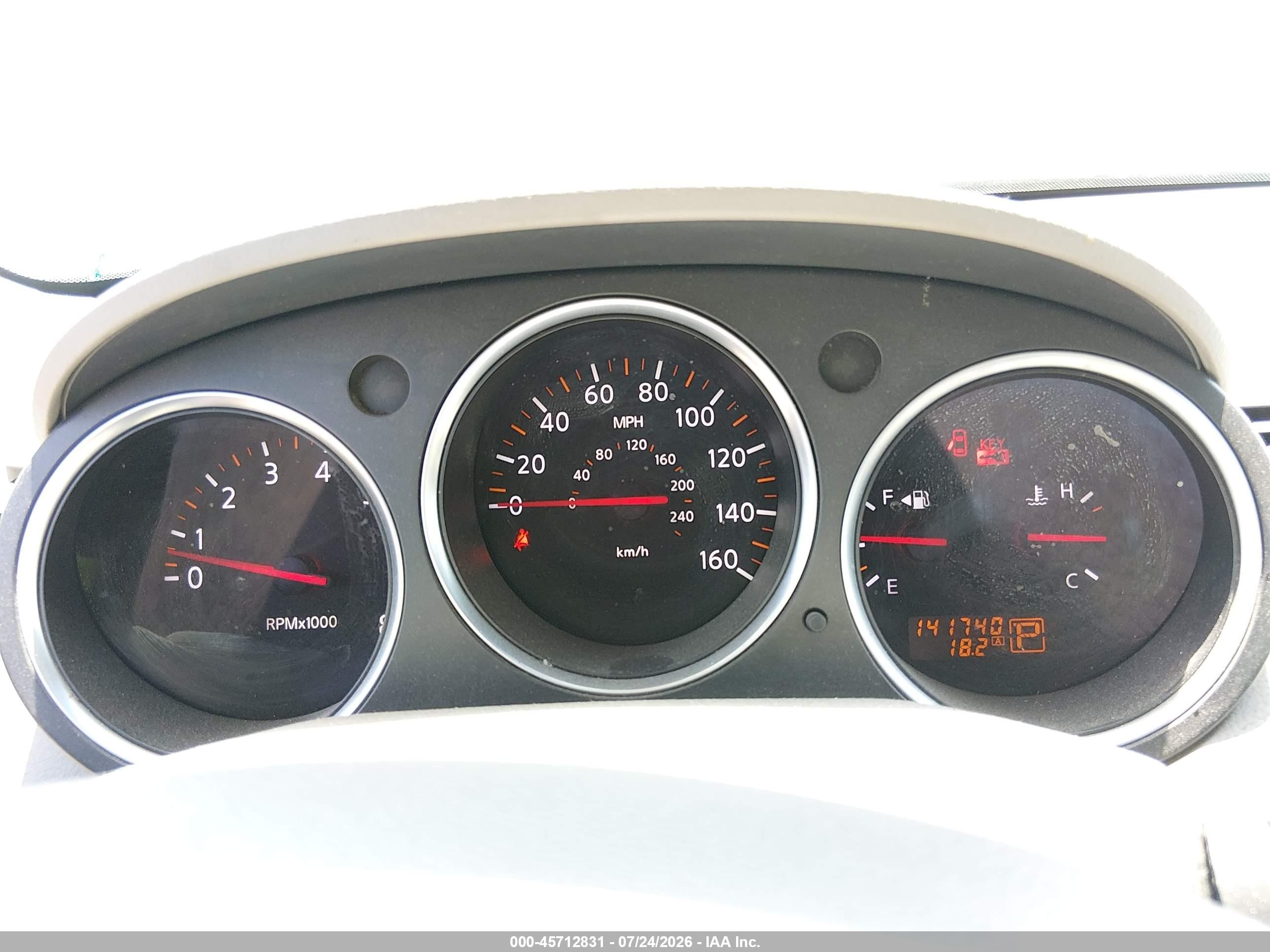 2007 Nissan Maxima 3.5 Se Черный vin: 1N4BA41E27C864716