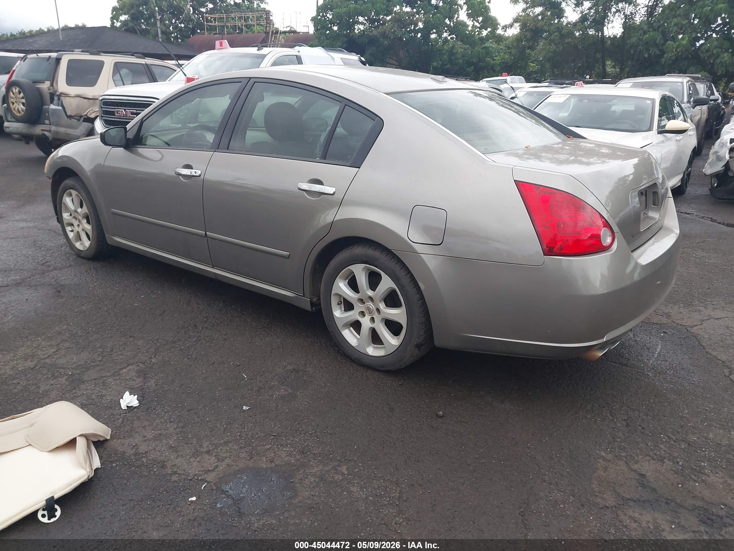2008 Nissan Maxima 3.5 Sl Gold vin: 1N4BA41E28C821494
