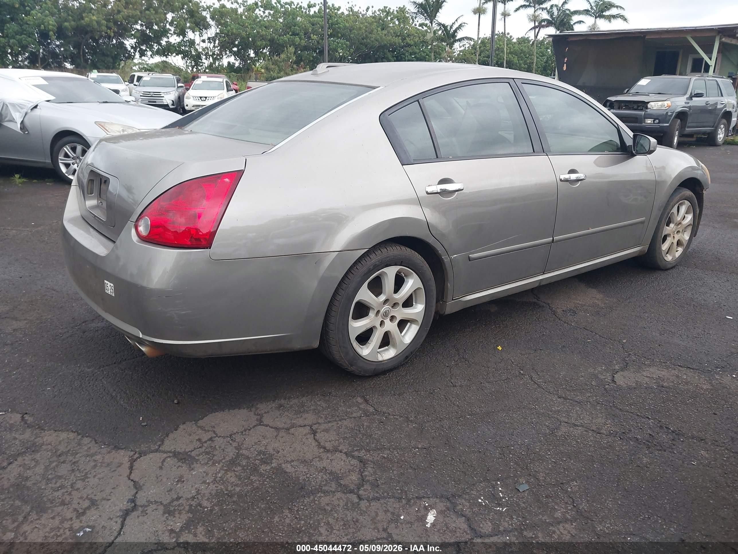 2008 Nissan Maxima 3.5 Sl Gold vin: 1N4BA41E28C821494