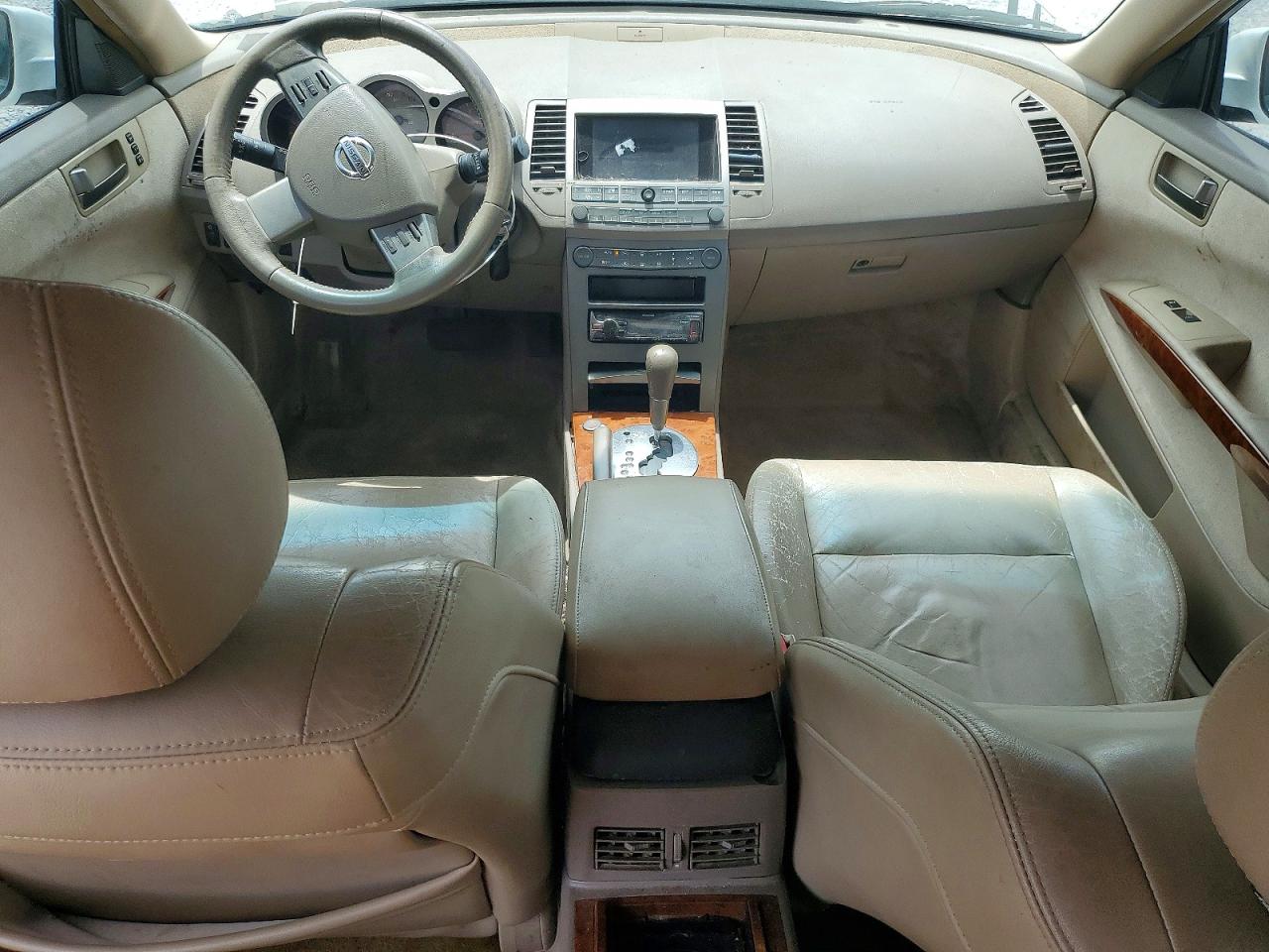 2004 Nissan Maxima 3.5 Se White vin: 1N4BA41E34C855373