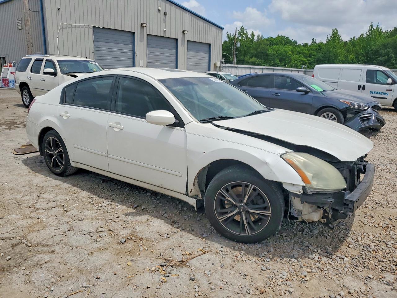 2004 Nissan Maxima 3.5 Se White vin: 1N4BA41E34C855373