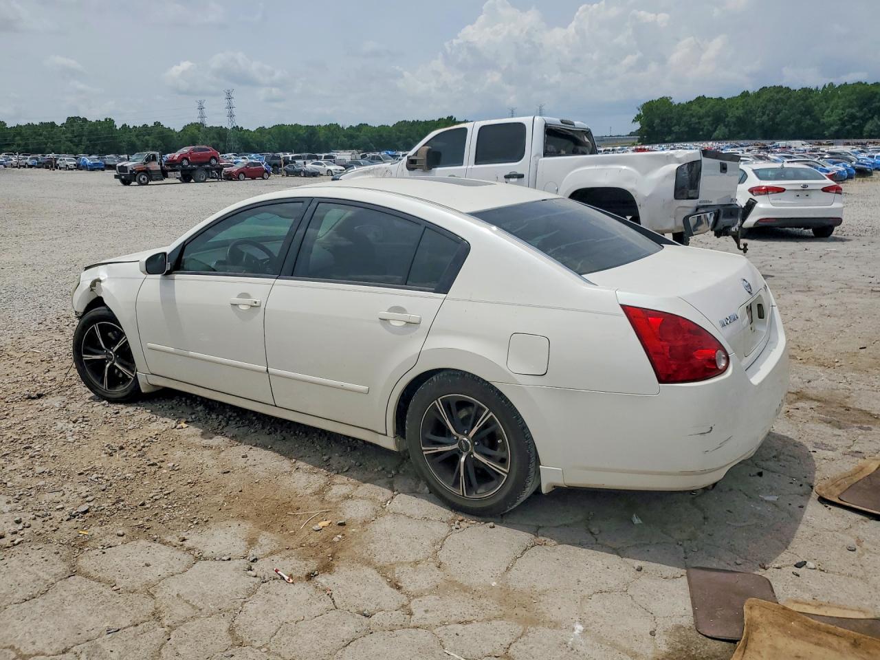 2004 Nissan Maxima 3.5 Se White vin: 1N4BA41E34C855373