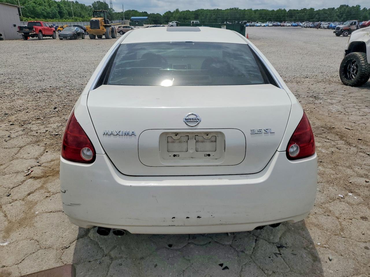 2004 Nissan Maxima 3.5 Se White vin: 1N4BA41E34C855373