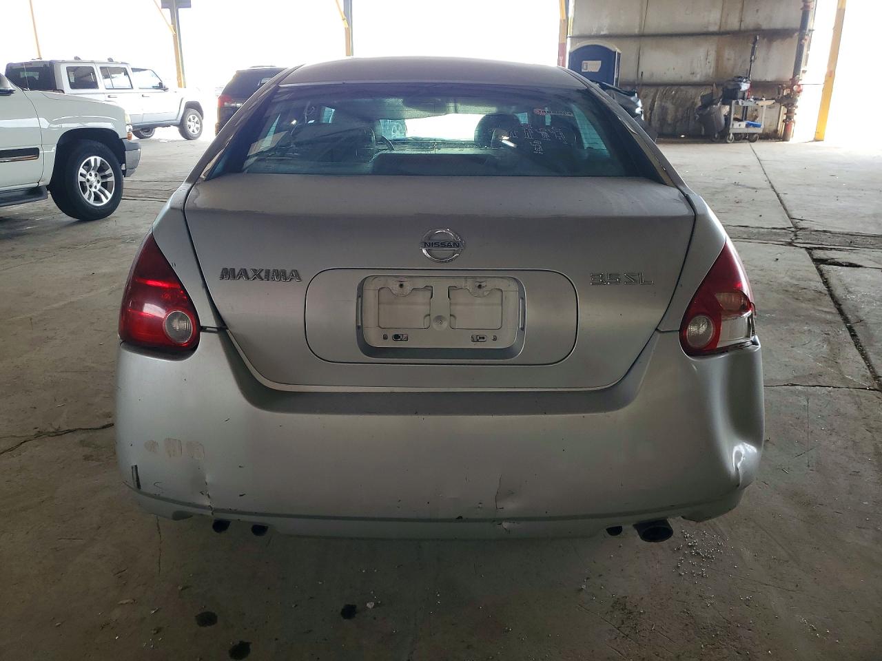 2004 Nissan Maxima 3.5 Se Silver vin: 1N4BA41E34C870925