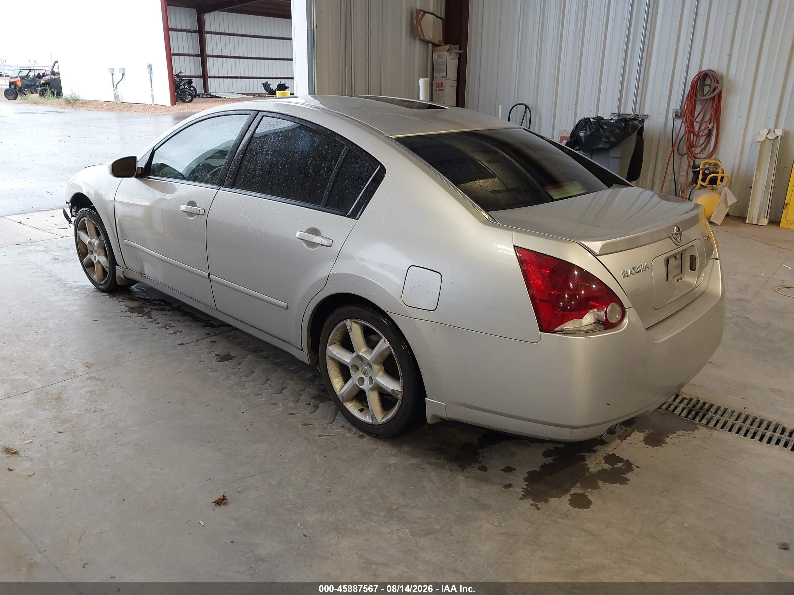 2005 Nissan Maxima 3.5 Se Silver vin: 1N4BA41E35C842303