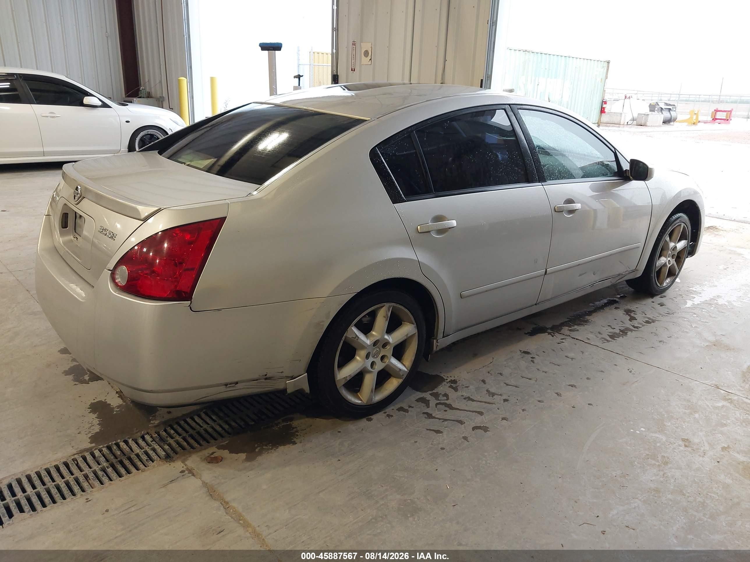 2005 Nissan Maxima 3.5 Se Silver vin: 1N4BA41E35C842303