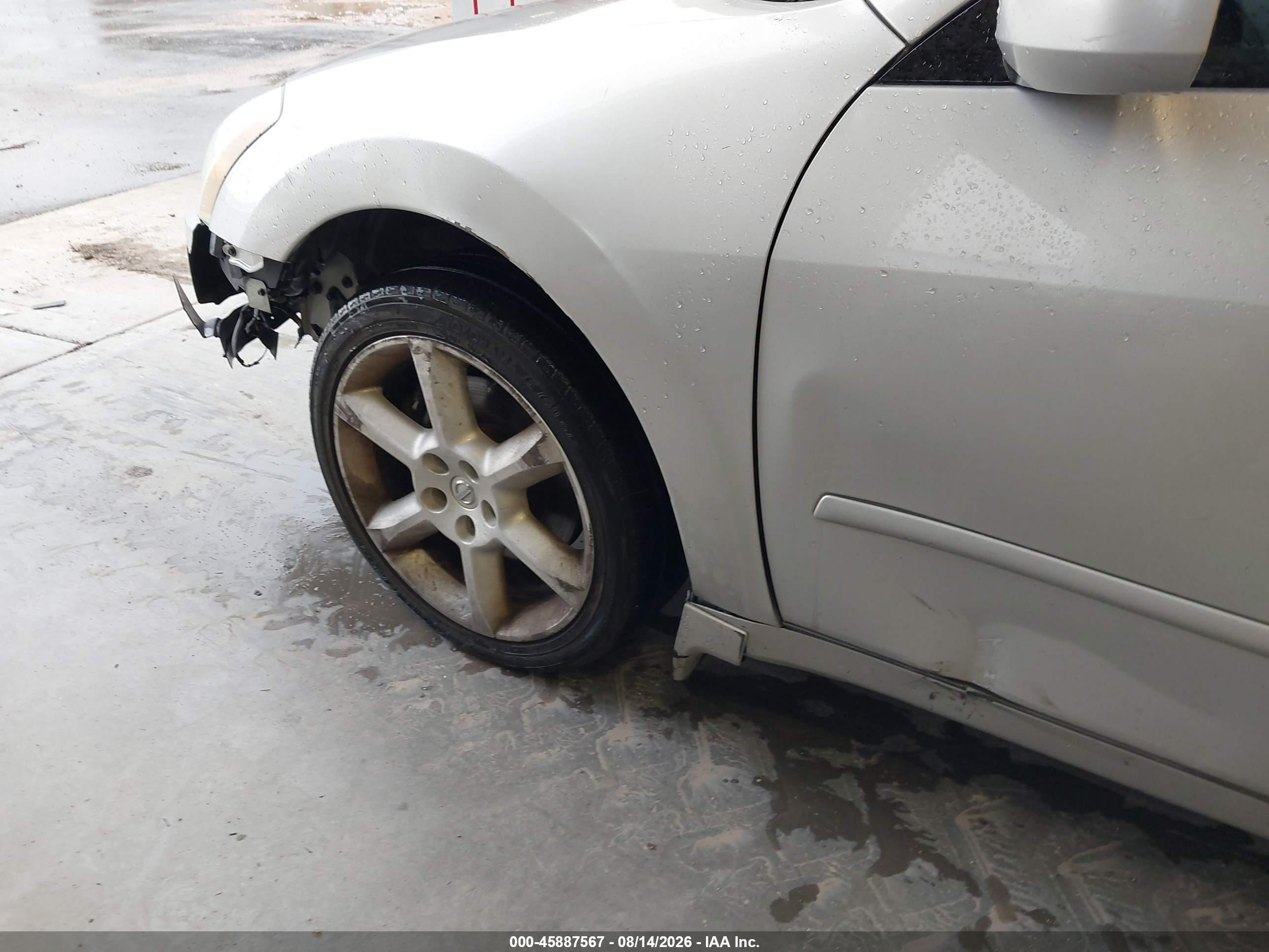 2005 Nissan Maxima 3.5 Se Silver vin: 1N4BA41E35C842303