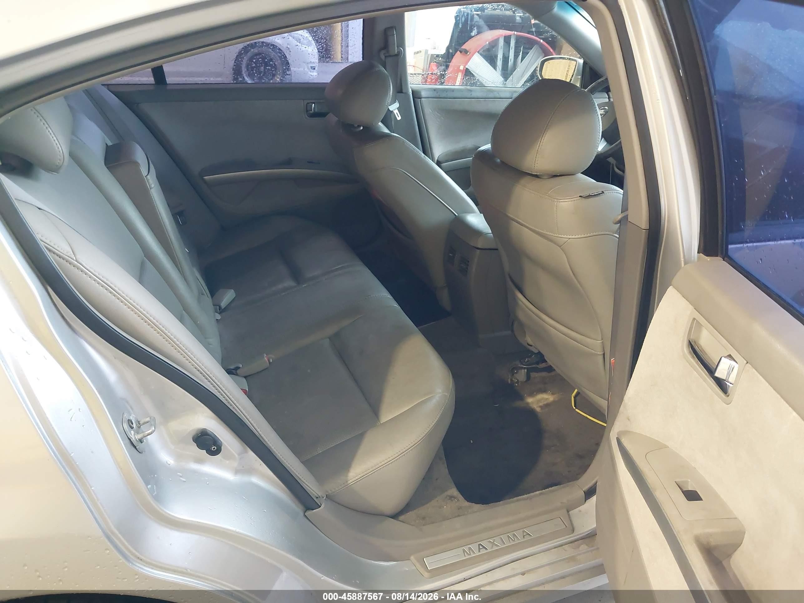 2005 Nissan Maxima 3.5 Se Silver vin: 1N4BA41E35C842303