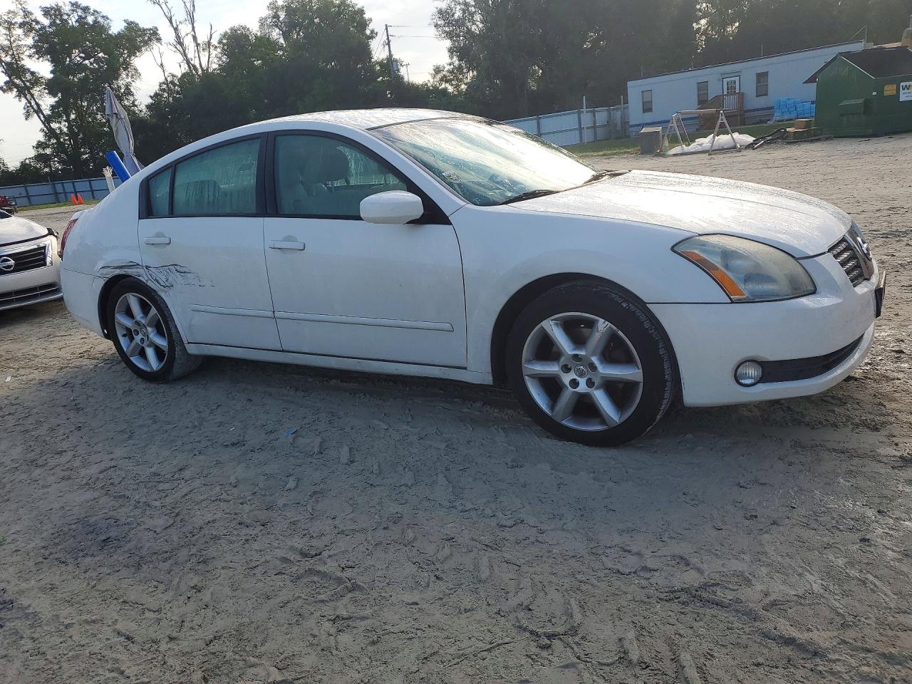 2006 Nissan Maxima 3.5 Se White vin: 1N4BA41E36C806872