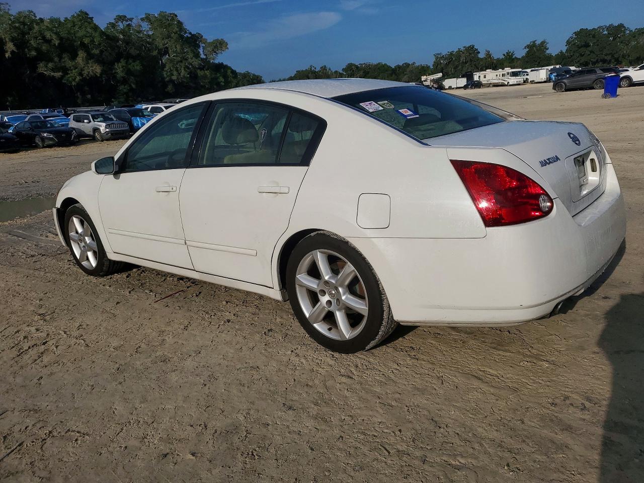 2006 Nissan Maxima 3.5 Se White vin: 1N4BA41E36C806872