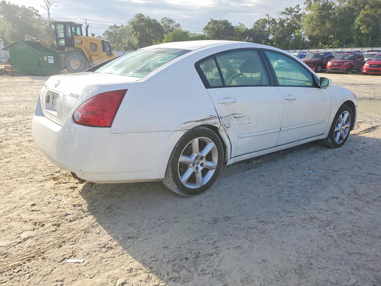 2006 Nissan Maxima 3.5 Se White vin: 1N4BA41E36C806872