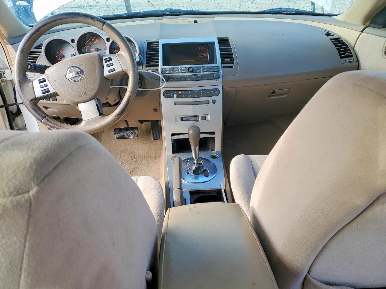 2006 Nissan Maxima 3.5 Se White vin: 1N4BA41E36C806872