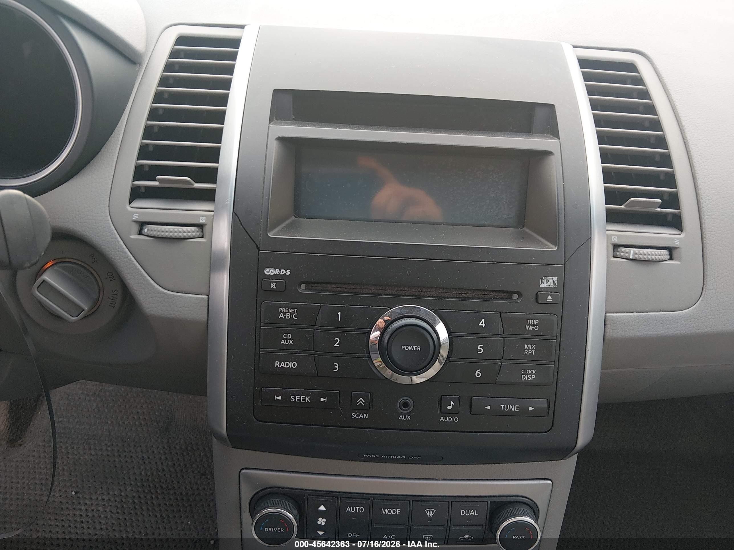 2007 Nissan Maxima 3.5 Se Gray vin: 1N4BA41E37C809448