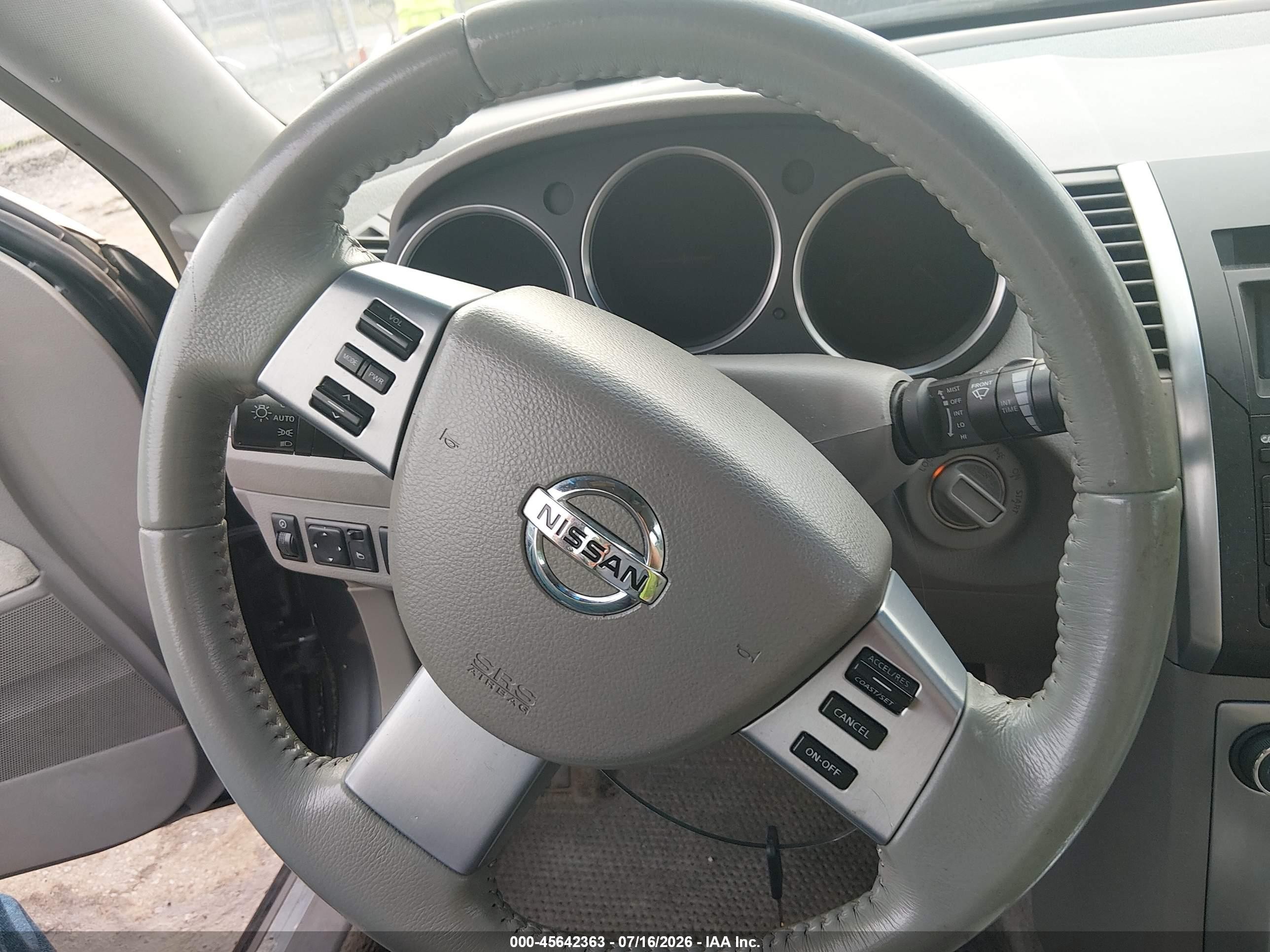 2007 Nissan Maxima 3.5 Se Gray vin: 1N4BA41E37C809448