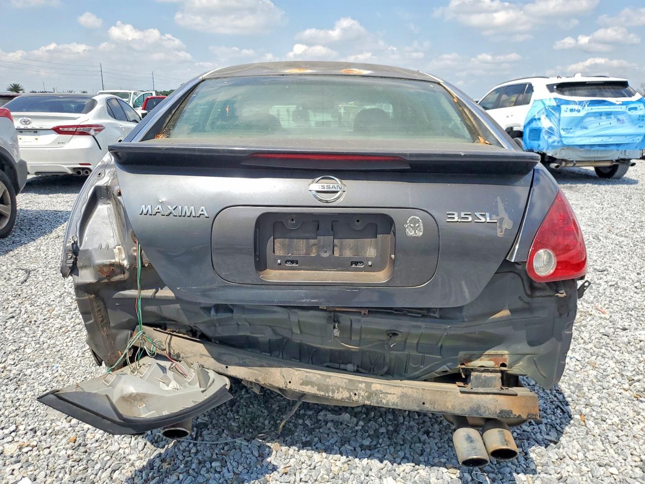 2007 Nissan Maxima 3.5 Se Gray vin: 1N4BA41E37C854180