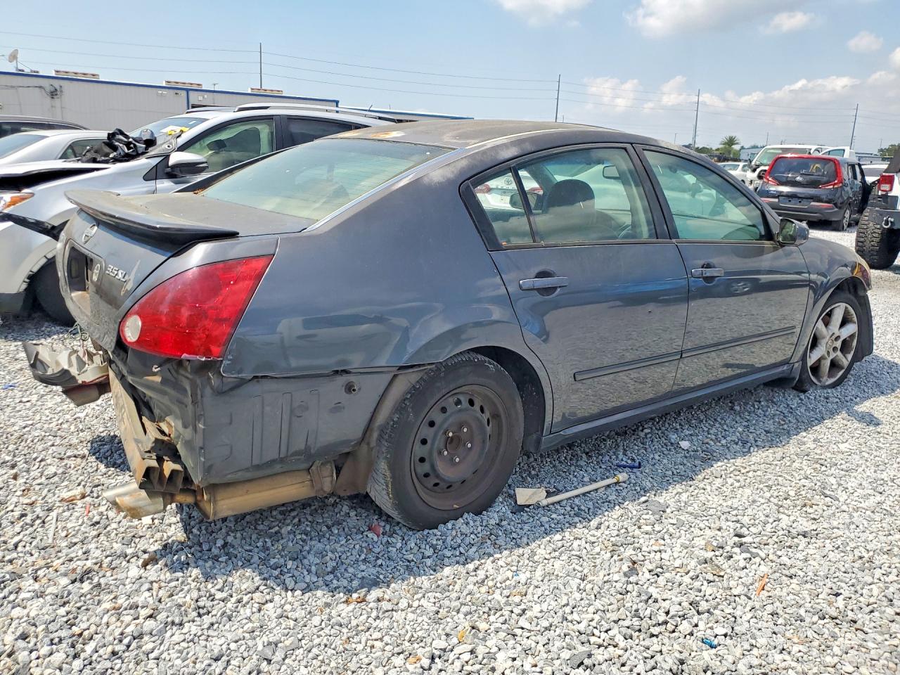 2007 Nissan Maxima 3.5 Se Gray vin: 1N4BA41E37C854180